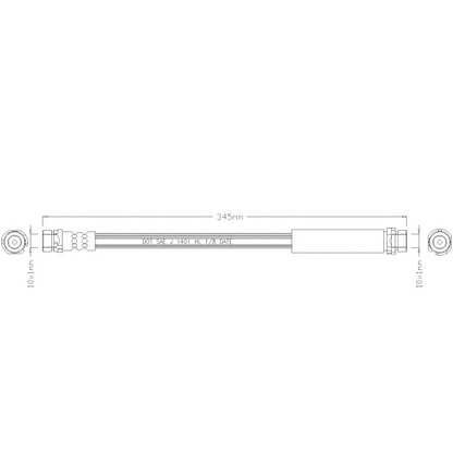 Photo Flexible de frein REMKAFLEX 4544