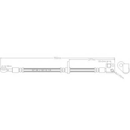 Foto Flessibile del freno REMKAFLEX 4721