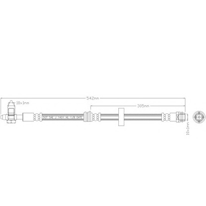 Foto Flessibile del freno REMKAFLEX 4900