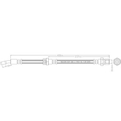 Photo Brake Hose REMKAFLEX 5102