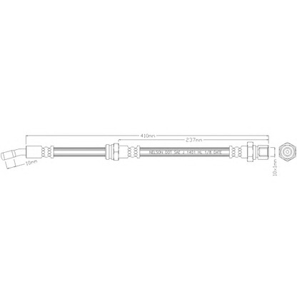 Photo Brake Hose REMKAFLEX 5103