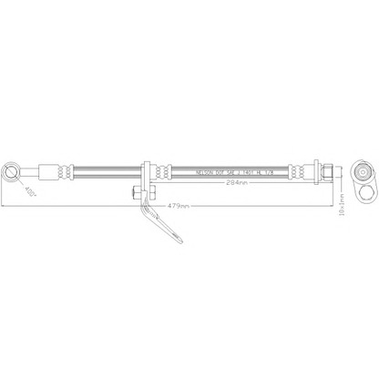 Photo Brake Hose REMKAFLEX 5237