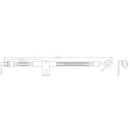 Foto Flessibile del freno REMKAFLEX 5794