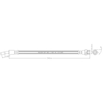 Photo Brake Hose REMKAFLEX 5900