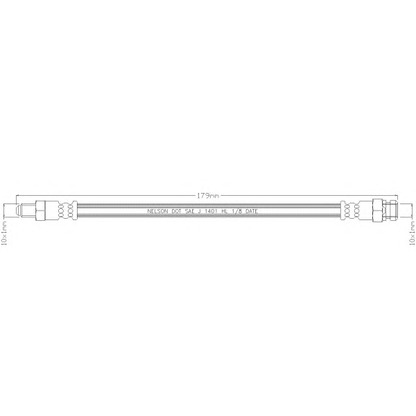 Photo Brake Hose REMKAFLEX 5981