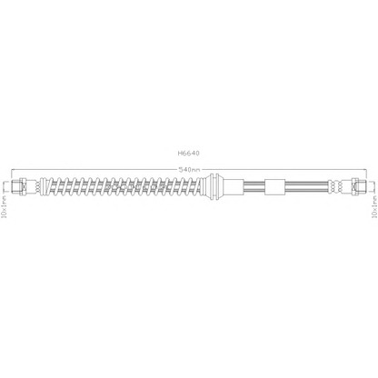 Photo Flexible de frein REMKAFLEX 6040