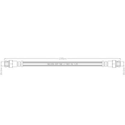 Foto Flessibile del freno REMKAFLEX 6581