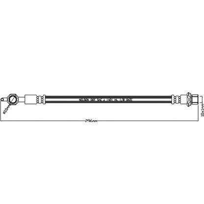 Foto Bremsschlauch REMKAFLEX 7221