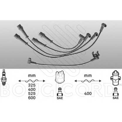 Photo Ignition Cable Kit BOUGICORD 2471