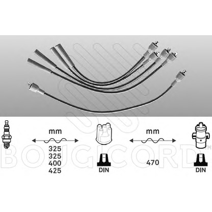 Photo Ignition Cable Kit BOUGICORD 3414