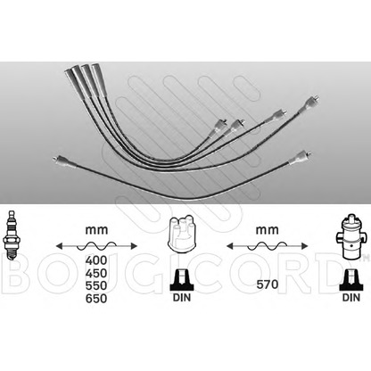 Foto Kit cavi accensione BOUGICORD 4020