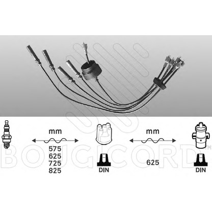 Foto Kit cavi accensione BOUGICORD 4038