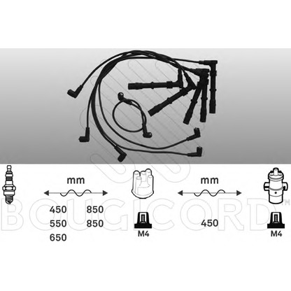 Foto Juego de cables de encendido BOUGICORD 9768