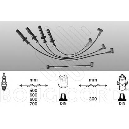 Photo Ignition Cable Kit BOUGICORD 4161