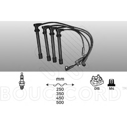 Photo Ignition Cable Kit BOUGICORD 4168