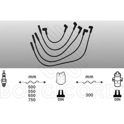 Foto Kit cavi accensione BOUGICORD 4203