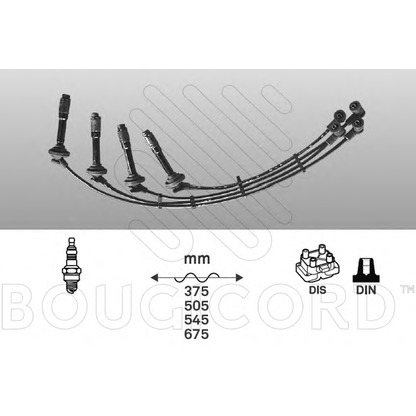 Photo Ignition Cable Kit BOUGICORD 6101