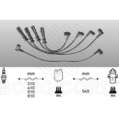 Photo Ignition Cable Kit BOUGICORD 6431