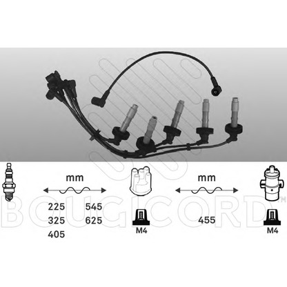 Photo Ignition Cable Kit BOUGICORD 6468