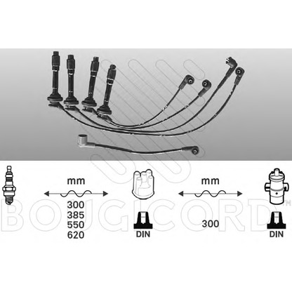 Photo Ignition Cable Kit BOUGICORD 6820