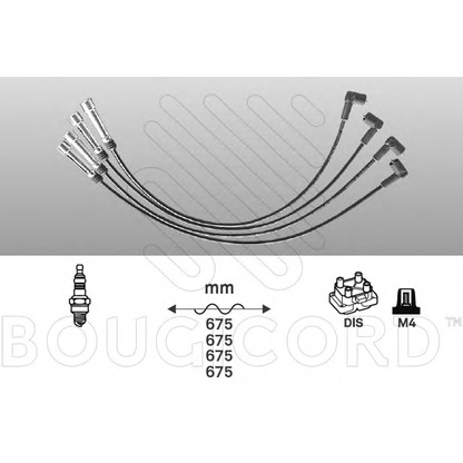 Foto Juego de cables de encendido BOUGICORD 7113