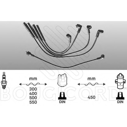 Photo Ignition Cable Kit BOUGICORD 7130