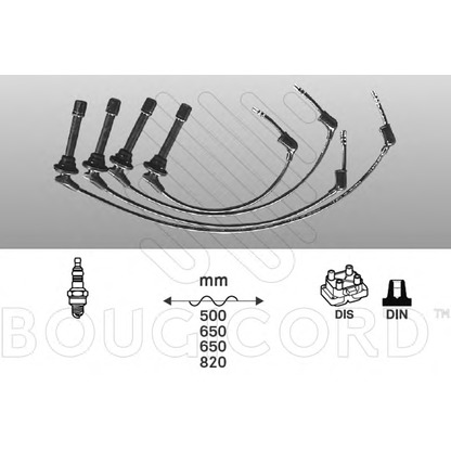 Photo Ignition Cable Kit BOUGICORD 7148