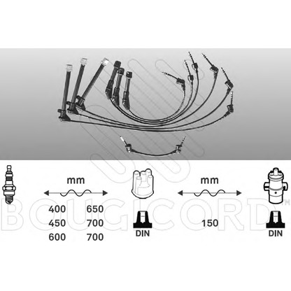 Foto Kit cavi accensione BOUGICORD 7176