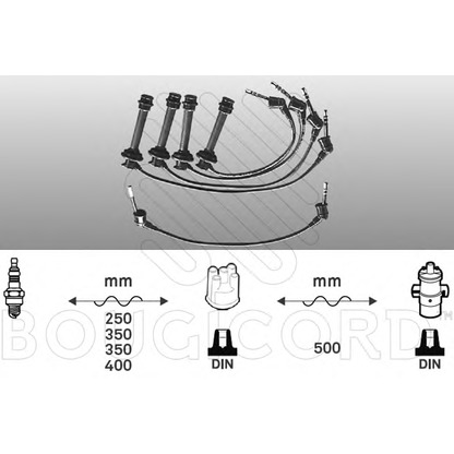 Photo Ignition Cable Kit BOUGICORD 7179