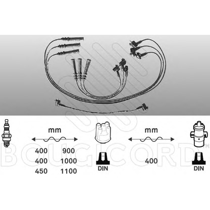 Foto Kit cavi accensione BOUGICORD 7195