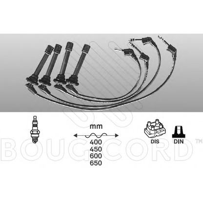 Photo Ignition Cable Kit BOUGICORD 7209