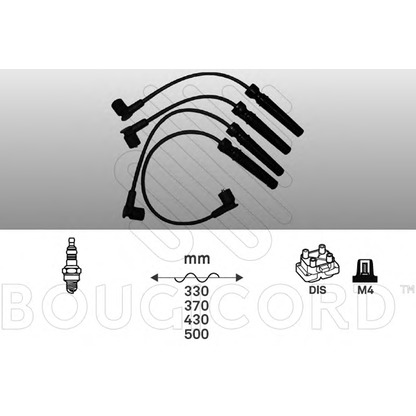 Photo Ignition Cable Kit BOUGICORD 7216