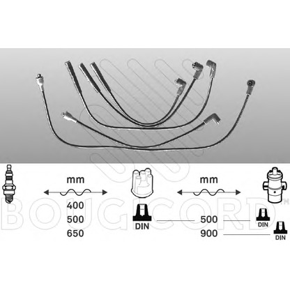 Foto Kit cavi accensione BOUGICORD 7239