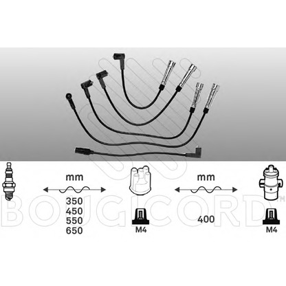 Foto Juego de cables de encendido BOUGICORD 7246