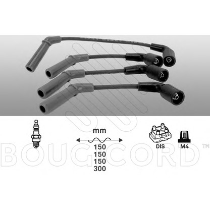 Photo Ignition Cable Kit BOUGICORD 8116
