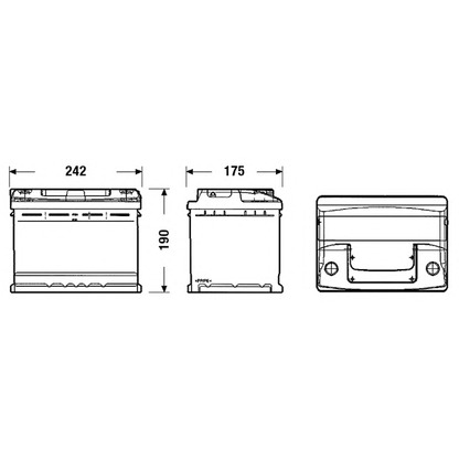 Foto Batteria avviamento; Batteria avviamento TUDOR _TC550