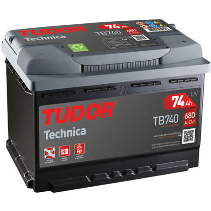 Photo Starter Battery; Starter Battery TUDOR TB740