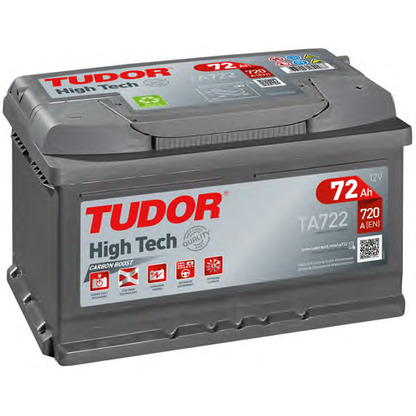 Photo Batterie de démarrage; Batterie de démarrage TUDOR _TA722