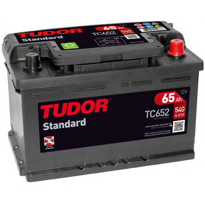 Photo Batterie de démarrage; Batterie de démarrage TUDOR _TC652