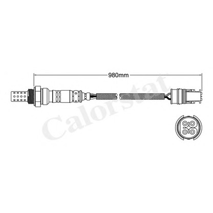 Foto Sonda lambda CALORSTAT by Vernet LS140046