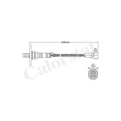 Photo Lambda Sensor CALORSTAT by Vernet LS140348