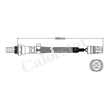 Photo Sonde lambda CALORSTAT by Vernet LS140546