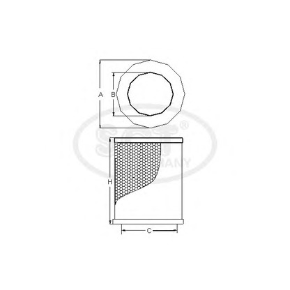 Foto Luftfilter SCT Germany SB258