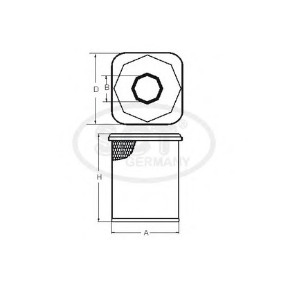 Photo Air Filter SCT Germany SB3153