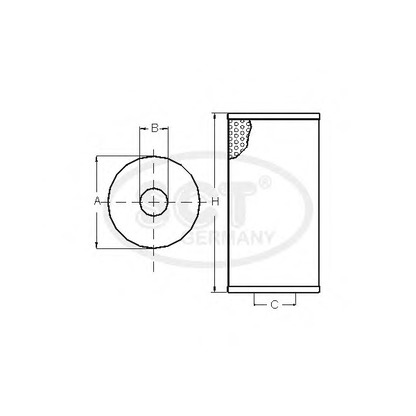 Zdjęcie Filtr oleju SCT Germany SH433P