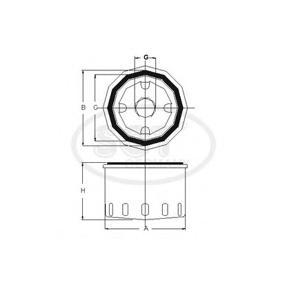 Photo Oil Filter SCT Germany SM110