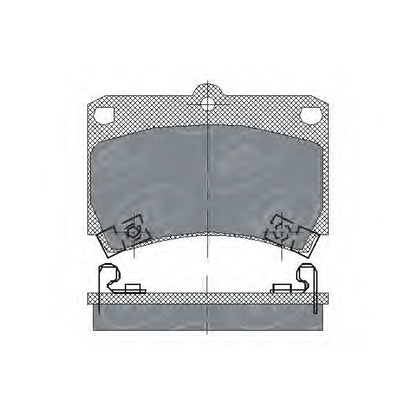 Photo Brake Pad Set, disc brake SCT Germany SP131PR