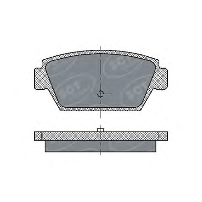 Photo Brake Pad Set, disc brake SCT Germany SP192PR