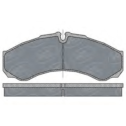 Foto Bremsbelagsatz, Scheibenbremse SCT Germany SP212PR