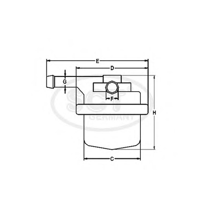 Photo Filtre à carburant SCT Germany ST332